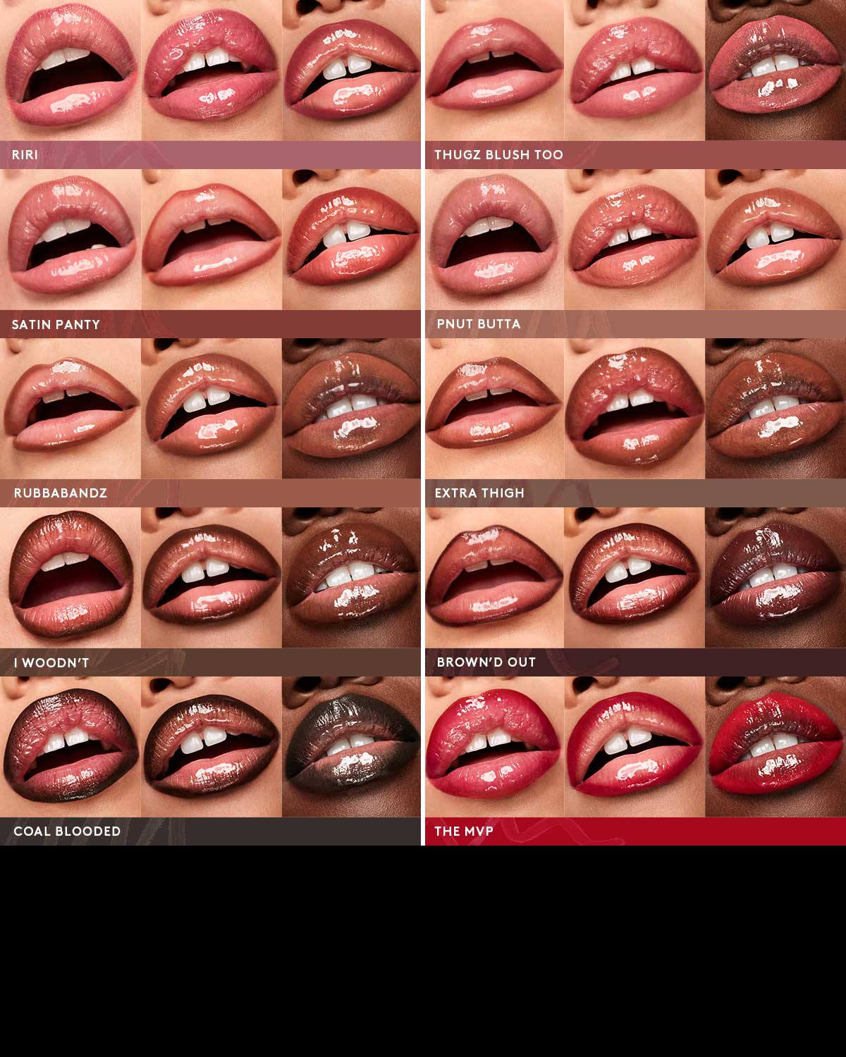 Trace'd Out Pencil Lip Liner—Coal Blooded