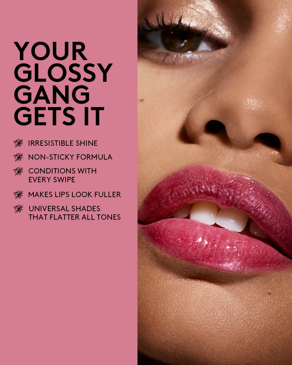 Gloss Bomb Heat Universal Lip Luminizer + Plumper — Hot Chocolit Heat
