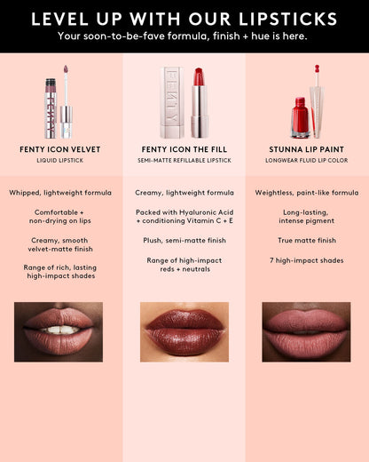 Stunna Lip Paint Longwear Fluid Lip Color — Unveil